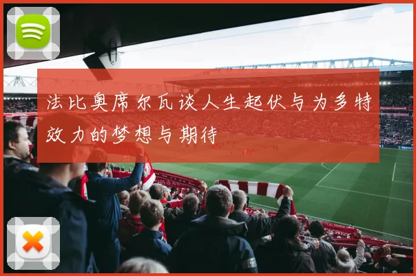 法比奥席尔瓦谈人生起伏与为多特效力的梦想与期待